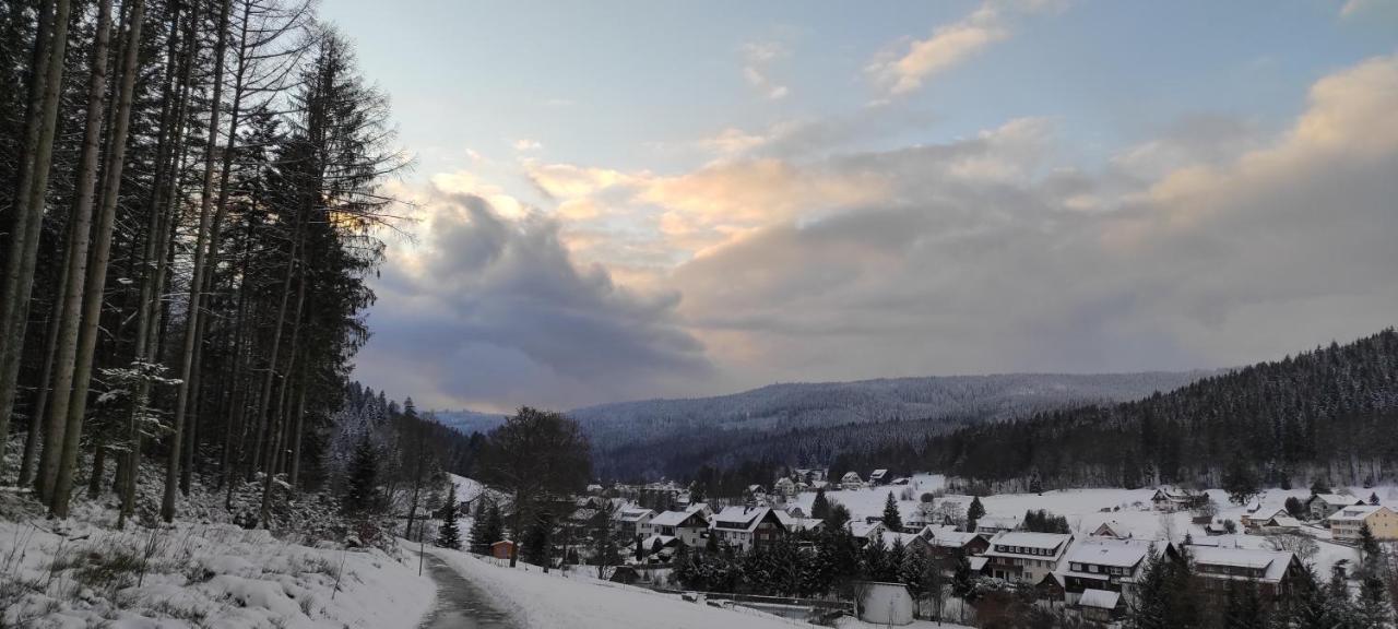 Ferienwohnung "Hirschlein" Im Schwarzwald Байерсброн Екстериор снимка